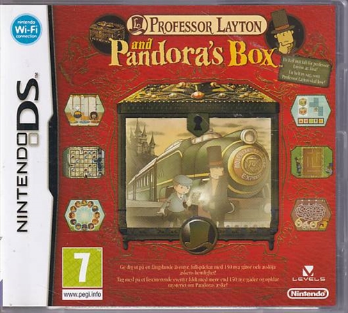 Professor Layton and Pandoras Box - Nintendo DS (A Grade) (Genbrug)